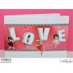 TEENY TINY TOWNIE LOVE RUBBER STAMP